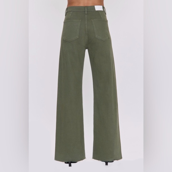 NWT Pistola Women's Penny High-Rise Wide-Leg Utility Jeans Size 26 - Picture 2 of 6